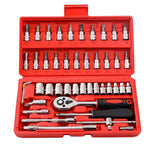 PowerGear Pro 46™ - Juego De Dados Llave En Cromo Vanadio - Alta resistencia