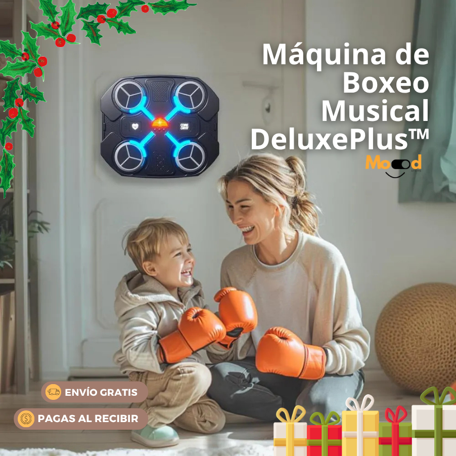 MÁQUINA DE BOXEO INTELIGENTE SMART BOXING + GUANTES