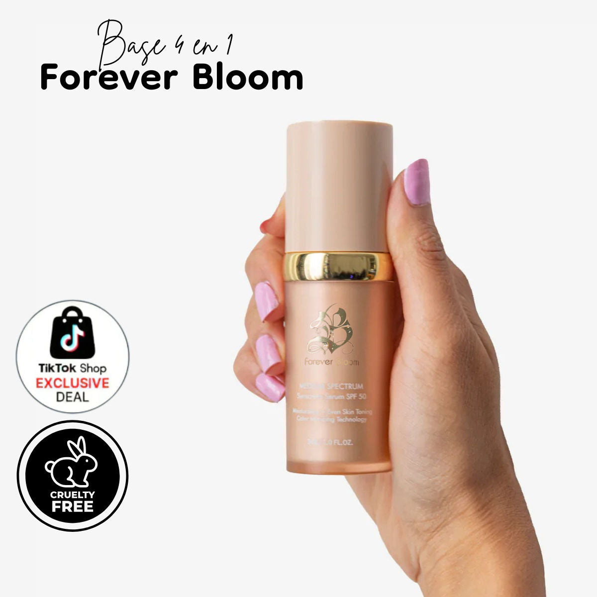 Base de Maquillaje 4 en 1  SPF50+