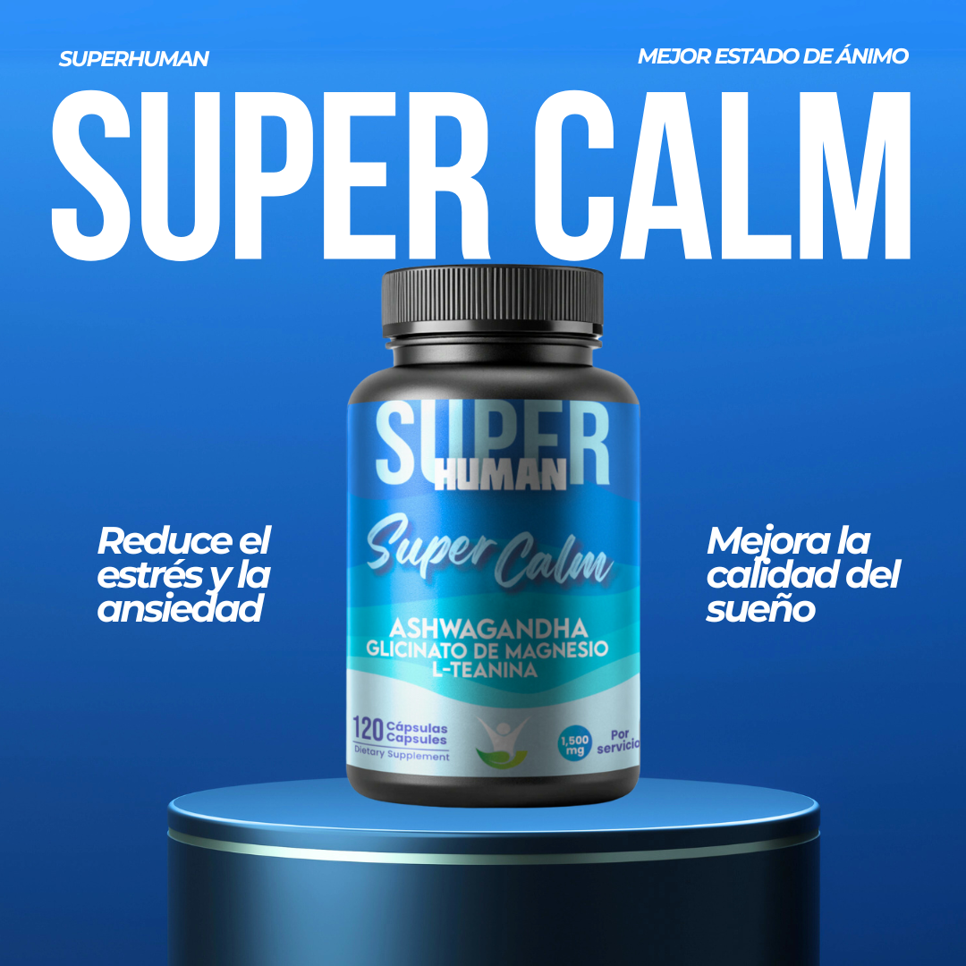 SuperCalm™ - Activa tu paz mental. Enfría el estrés. Mejora tu día.