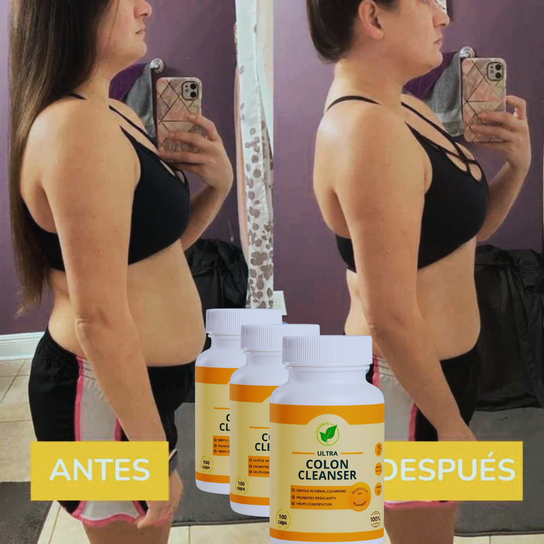 COLON CLEANSER ® – Controla tu Peso, Desinflama Abdomen, Combate Cansancio y Fortalece tus Defensas.